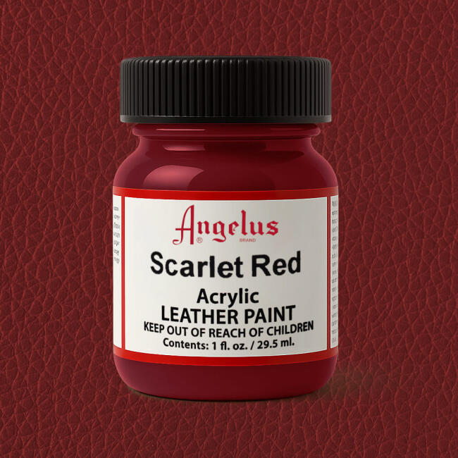 Angelus Akrilik Deri Boyası 29.5 ml Scarlet Red 720-190 - 2