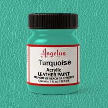 Angelus Akrilik Deri Boyası 29.5 ml Turquoise 720-043 - Angelus (1)