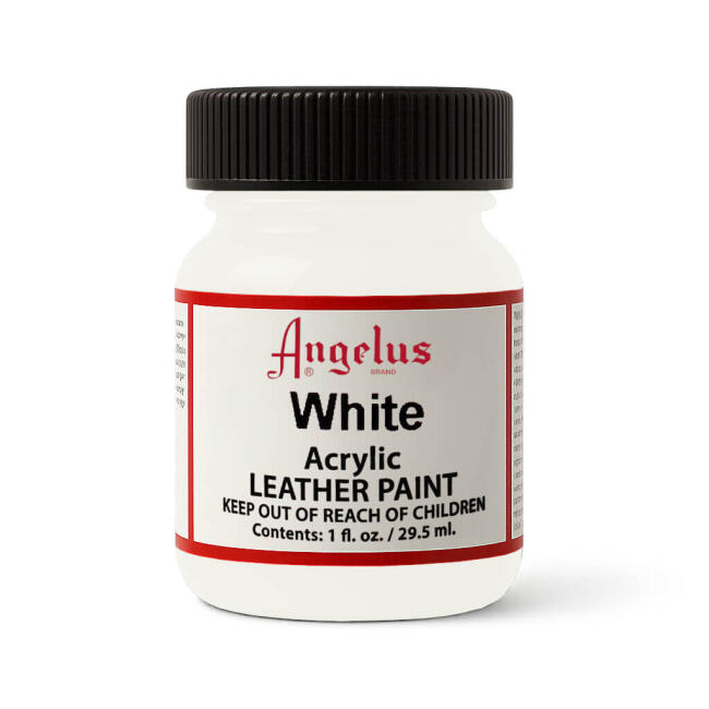 Angelus Akrilik Deri Boyası 29.5 ml White 720-005 - 1