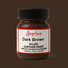 Angelus Akrilik Deri Boyası 29.5 ml Dark Brown 720-018 - Angelus (1)