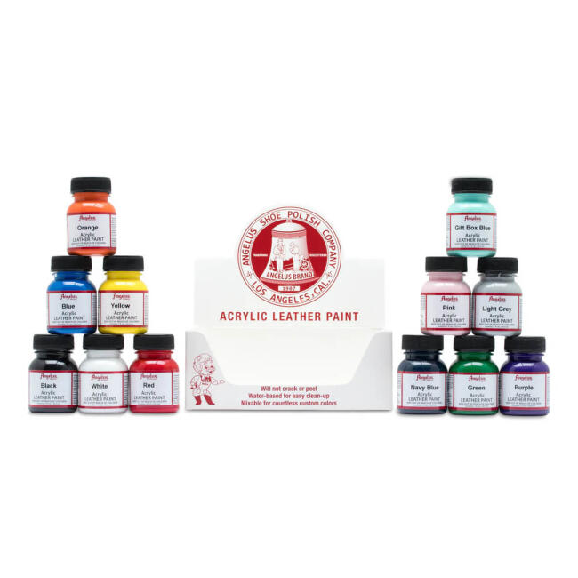 Angelus Akrilik Deri Boyası 29.5 ml Dark Brown 720-018 - 3