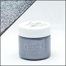 Angelus Glitterlites Simli Deri Cila Boyası 29.5 ml Gunmetal 730-223 - Angelus (1)