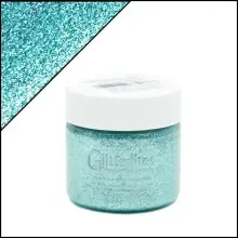 Angelus Glitterlites Simli Deri Cila Boyası 29.5 ml Ice Ice Blue 730-237 - Angelus (1)