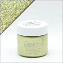 Angelus Glitterlites Simli Deri Cila Boyası 29.5 ml Limelite 730-225 - Angelus (1)