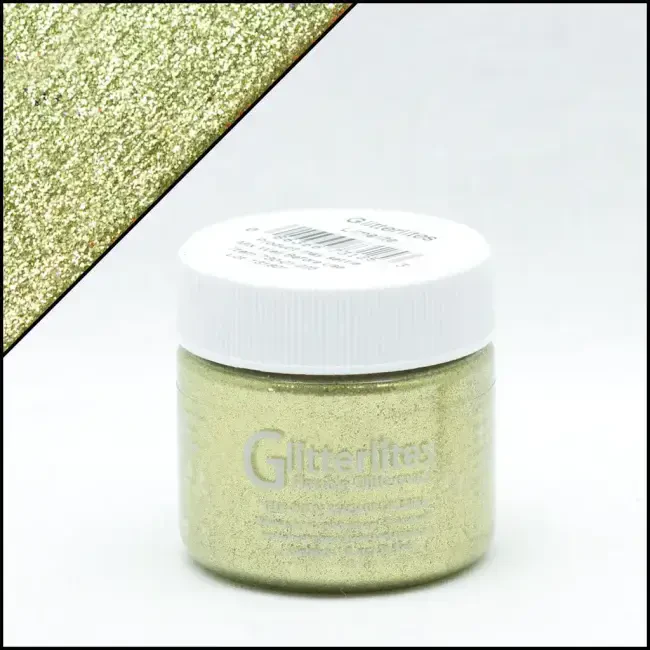 Angelus Glitterlites Simli Deri Cila Boyası 29.5 ml Limelite 730-225 - 2