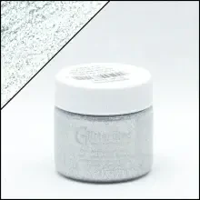 Angelus Glitterlites Simli Deri Cila Boyası 29.5 ml Silver Spark 730-222 - Angelus (1)