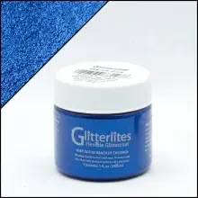 Angelus Glitterlites Simli Deri Cila Boyası 29.5 ml Starlite Blue 730-227 - Angelus (1)