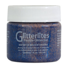 Angelus Glitterlites Simli Deri Cila Boyası 29.5 ml Starlite Blue 730-227 - Angelus