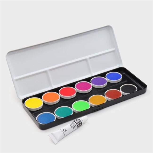 Angora Sulu Boya Seti Opak Metal Kutu 30 mm 12’li - 1