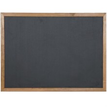 Ant Mdf Çerçeveli Siyah Yazı Tahtası 45x60 cm N:Ant655 - ANTYAZI