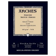 Arches Eskiz Defteri Grain Verge 105 g 23x31 cm - Arches