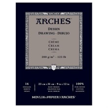 Arches Eskiz Defteri Cream 200 g 23x31 cm 16 Yaprak N:1795114 - Arches (1)