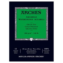 Arches Cold Press Sulu Boya Blok 300 g 23x31 cm 12 Yaprak - 4