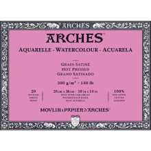 Arches Sulu Boya Blok Defter 300 g 26x36 cm 20 Yaprak - Arches