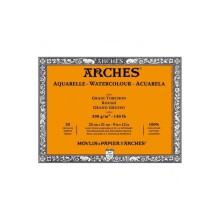 Arches Sulu Boya Blok Defter 300 g 23x31 cm 12 Yaprak - Arches