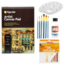 Art Creation Canvas Pad Yağlı Boya Seti 12 ml 24'lü - Gvn Art