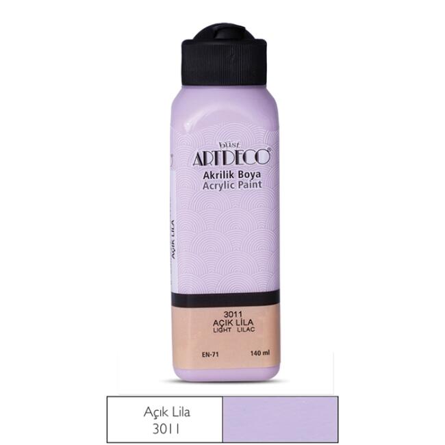 Artdeco Akrilik Boya 140 ml Açık Lila 3011 - 1
