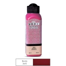 Artdeco Akrilik Boya 140 ml Bordo 3643 - Artdeco