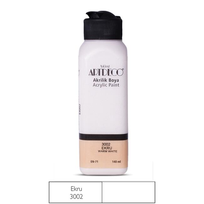Artdeco Akrilik Boya 140 ml Ekru 3002 - 1