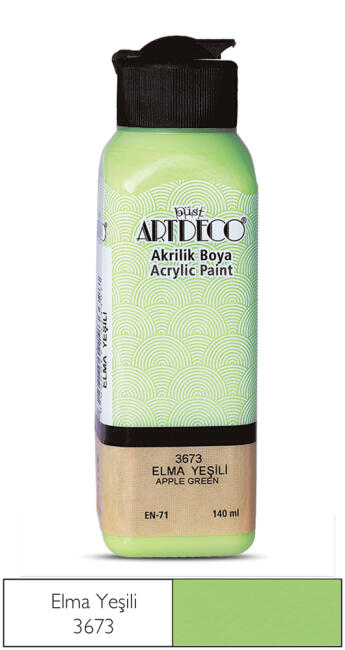 Artdeco Akrilik Boya 140 ml Elma Yeşili 3673 - 2