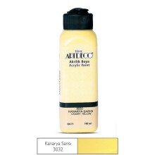 Artdeco Akrilik Boya 140 ml Kanarya Sarısı 3032 - Artdeco