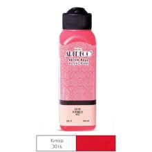 Artdeco Akrilik Boya 140 ml Kırmızı 3016 - Artdeco