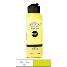 Artdeco Akrilik Boya 140 ml Neon Sarı 910 - Artdeco