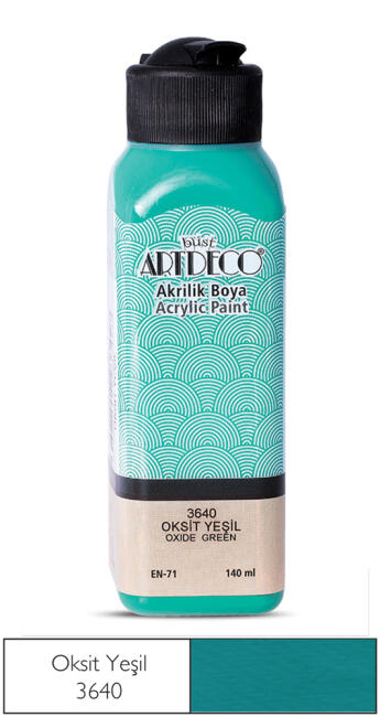 Artdeco Akrilik Boya 140 ml Oksit Yeşil 3640 - 2