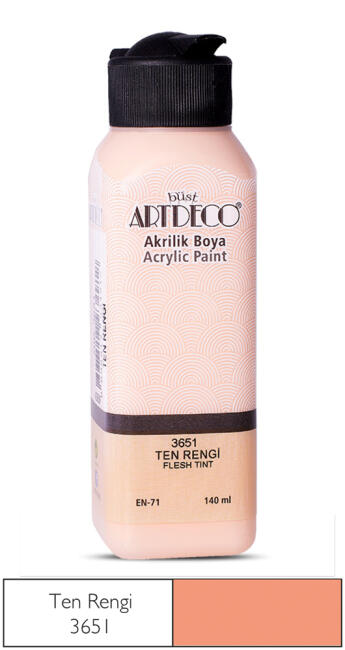 Artdeco Akrilik Boya 140 ml Ten Rengi 3651 - 2
