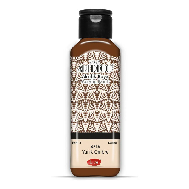 Artdeco Akrilik Boya 140 ml Yanık Ombre 3715 - Artdeco