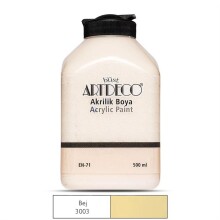 Artdeco Akrilik Boya 500 ml Bej 3003 - Artdeco