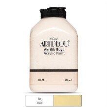 Artdeco Akrilik Boya 500 ml Bej 3003 - Artdeco