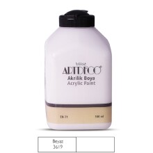 Artdeco Akrilik Boya 500 ml Beyaz 3619 - Artdeco