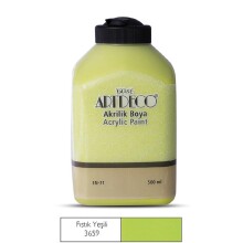 Artdeco Akrilik Boya 500 ml Fıstık Yeşili 3659 - Artdeco