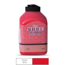 Artdeco Akrilik Boya 500 ml Kırmızı 3016 - 1