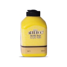 Artdeco Akrilik Boya 500 ml Koyu Sarı 3602 - 1