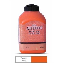 Artdeco Akrilik Boya 500 ml Turuncu 3603 - Artdeco