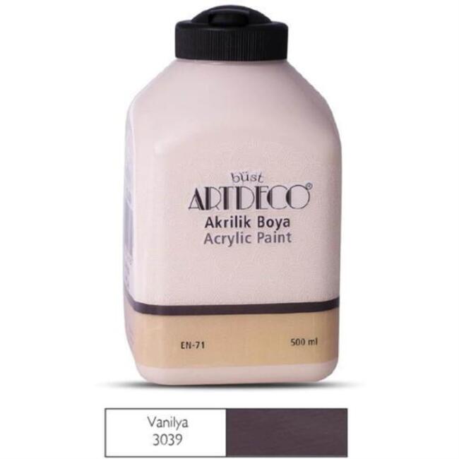Artdeco Akrilik Boya 500 ml Vanilya 3039 - 1