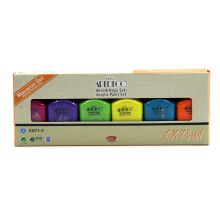 Artdeco Akrilik Boya Seti 75 ml 6'lı Makaron Renkler LV-Y-070I-AS7 - Artdeco