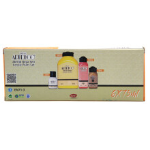 Artdeco Akrilik Boya 75 ml 6’lı Set Makaron Renkler - Artdeco (1)