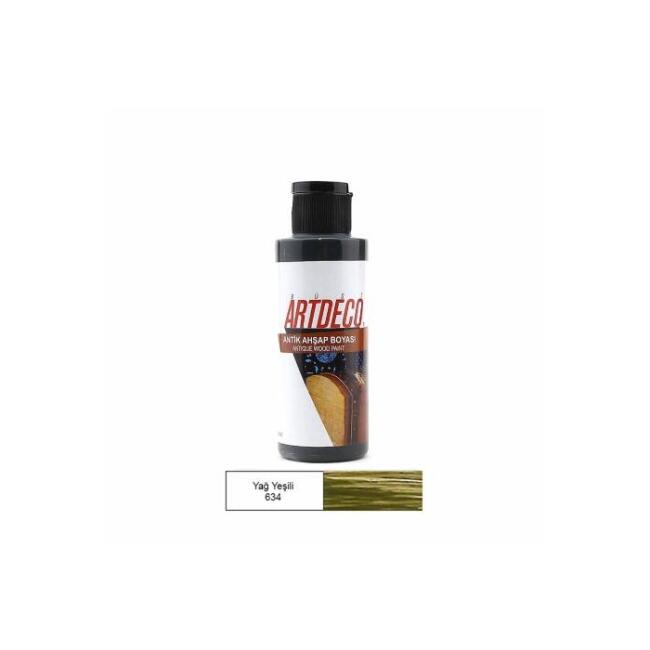 Artdeco Antik Ahşap Boyası 120 ml Yağ Yeşili - 1