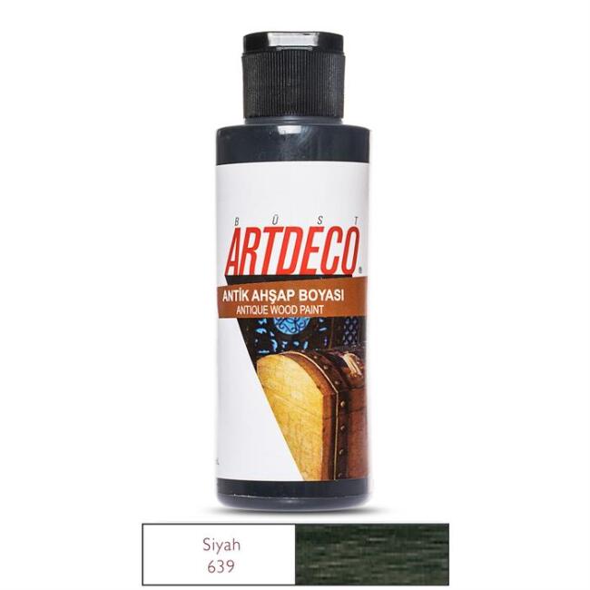 Artdeco Antik Eskitme Boyası 120 ml Siyah - 1