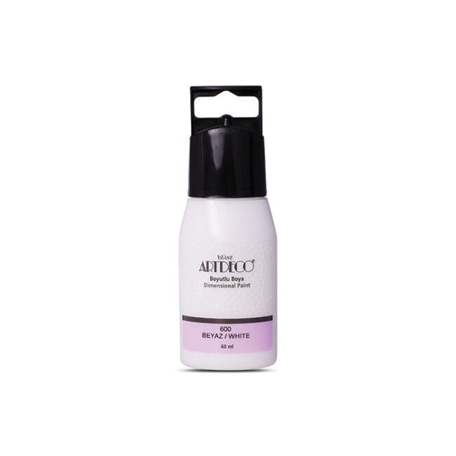 Artdeco Boyutlu Boya 60 ml Beyaz 600 - 1