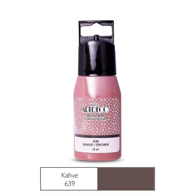 Artdeco Boyutlu Boya 60 ml Kahve 639 - 1
