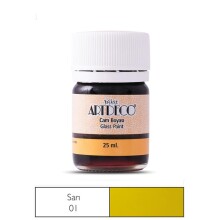 Artdeco Cam Boyası 25ml - Sarı - Artdeco