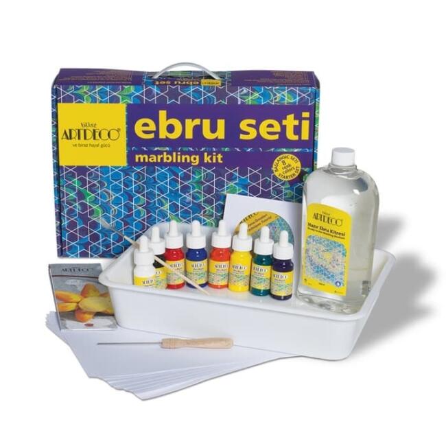 Artdeco Ebru Başlangıç 8’li Set - 2