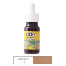 Artdeco Ebru Boyası 30 ml Açık Kahverengi - Artdeco