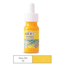 Artdeco Ebru Boyası 30 ml Koyu Sarı - Artdeco