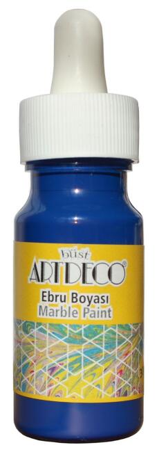 Artdeco Ebru Boyası 30 ml Mavi - 2