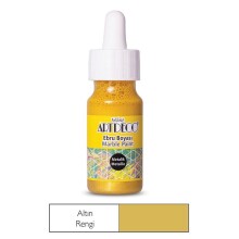 Artdeco Ebru Boyası 30 ml Metalik Altın - Artdeco